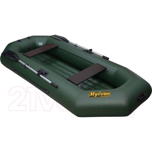 Лодка ПВХ Муссон S-280 НД (зеленый)
