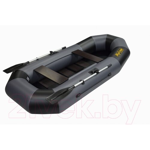 Лодка ПВХ Муссон Н-270 PC (серо-черный)