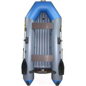 Лодка ПВХ Муссон 2800 НД (серый/синий)