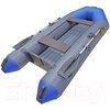 Лодка ПВХ Муссон 2800 НД (серый/синий)