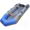 Лодка ПВХ Муссон 2800 НД (серый/синий)