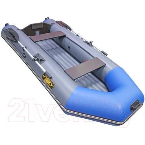 Лодка ПВХ Муссон 2800 НД (серый/синий)