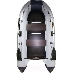 Лодка ПВХ Муссон 3000 СК-440 (серый/синий)