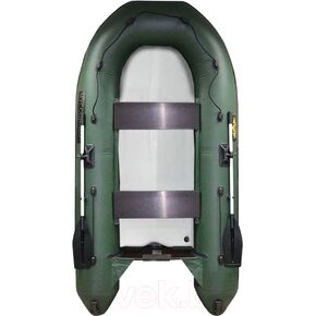 Лодка ПВХ Муссон 3400 Airdeck Киль (зеленый)