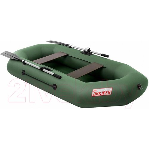 Лодка ПВХ Тонар Шкипер 240 (зеленый)