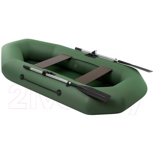 Лодка ПВХ Тонар Шкипер 240 (зеленый)