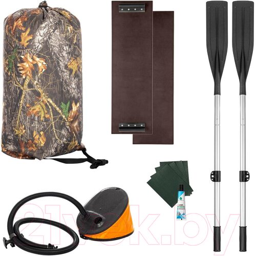 Лодка ПВХ Тонар Шкипер 240 (зеленый)