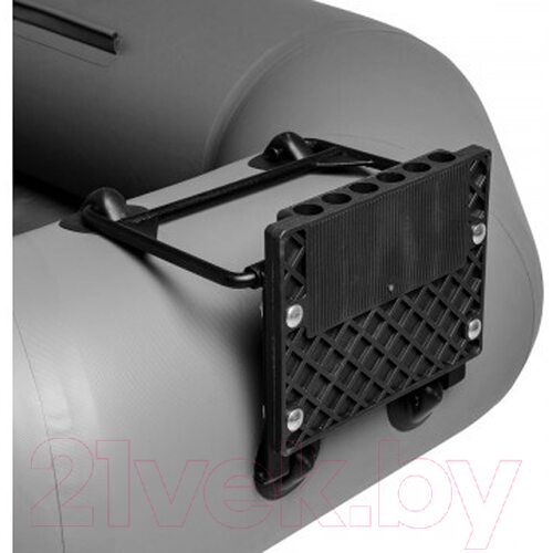 Лодка ПВХ Тонар Шкипер А280НТ (серый)