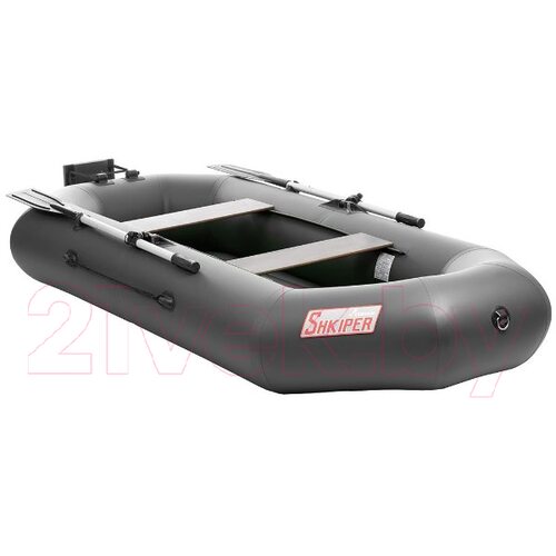 Лодка ПВХ Тонар Шкипер А280НТ (серый)
