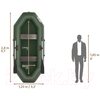 Лодка ПВХ Тонар Бриз 280 / 4897009 (зеленый)