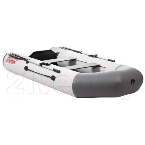 Лодка ПВХ Тонар Капитан 260Т / 4897011 (белый/серый)