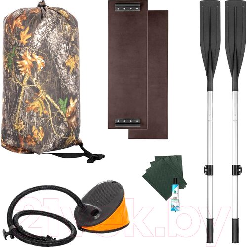 Лодка ПВХ Тонар Шкипер 260 (зеленый)