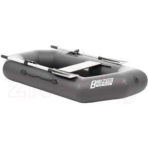 Лодка ПВХ Тонар Бриз 190 с веслами (серый)