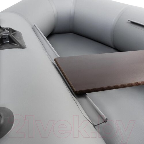 Лодка ПВХ Тонар Шкипер 220 (серый)