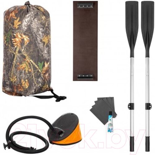 Лодка ПВХ Тонар Шкипер 220 (серый)