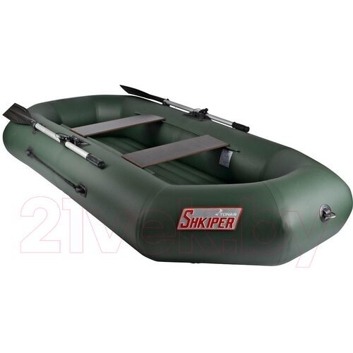 Лодка ПВХ Тонар Шкипер А260 (зеленый)