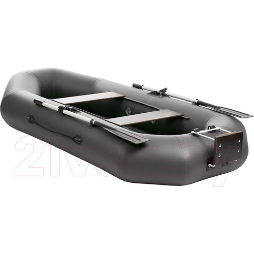 Лодка ПВХ Тонар Шкипер А260НТ (серый)