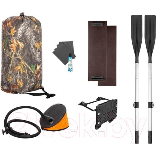 Лодка ПВХ Тонар Шкипер А260НТ (серый)