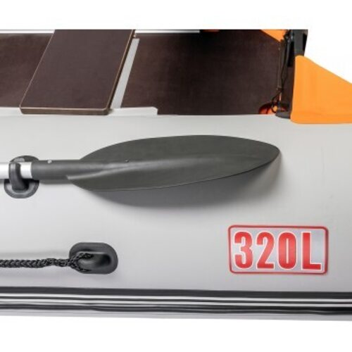 Лодка ПВХ Тонар Алтай 320L (оранжевый/белый)