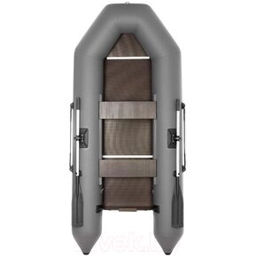 Лодка ПВХ Тонар Капитан 280ТС слань / 6852864 (серый)