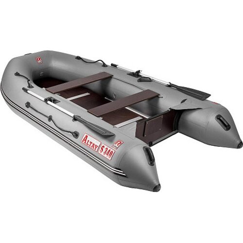 Лодка ПВХ Тонар Алтай S340 (серый)