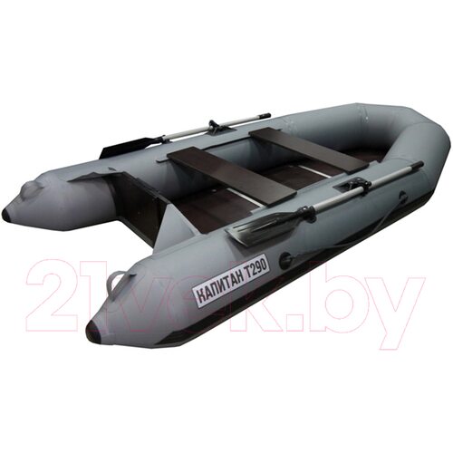 Лодка ПВХ Тонар Капитан Т290 / 4999935 (серый)