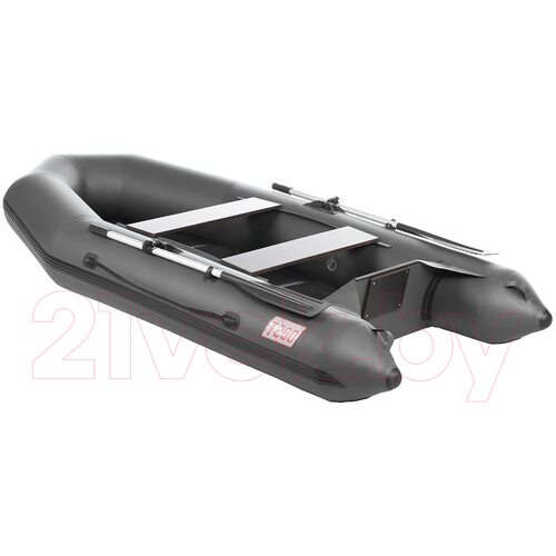 Лодка ПВХ Тонар Капитан Т290 киль+пол (серый)