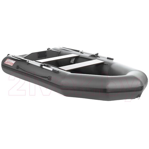 Лодка ПВХ Тонар Капитан Т290 киль+пол (серый)