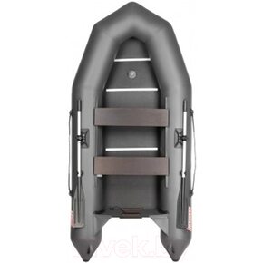 Лодка ПВХ Тонар Капитан Т290 киль+пол (серый)