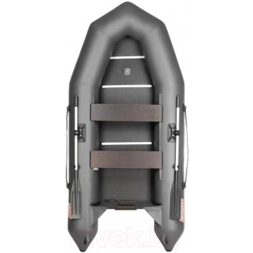Лодка ПВХ Тонар Капитан Т290 киль+пол (серый)