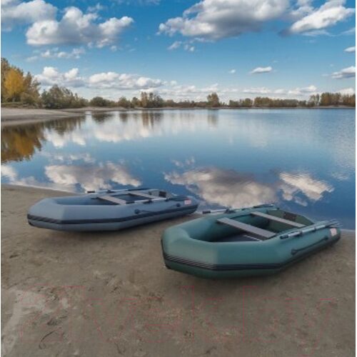 Лодка ПВХ Тонар Капитан Т290 киль+пол (серый)