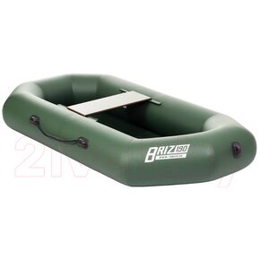 Лодка ПВХ Тонар Бриз 190 с гребками / 4897001 (зеленый)