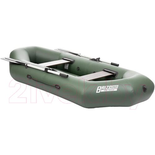 Лодка ПВХ Тонар Бриз А260 / 4897010 (зеленый)
