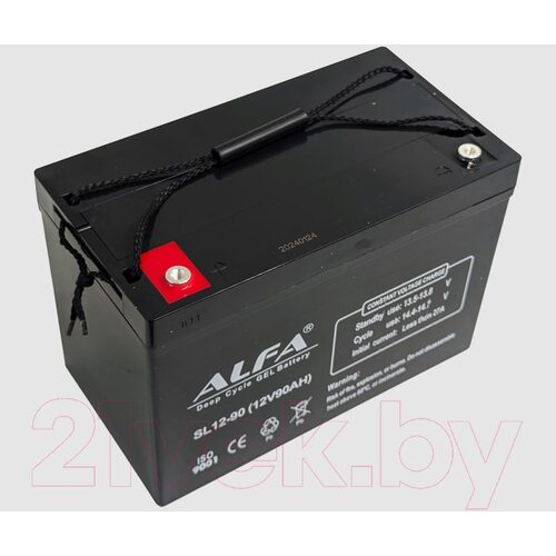 Аккумулятор лодочный ALFA battery SL12-90 (90 А/ч)