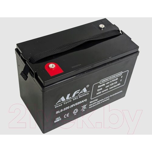 Аккумулятор лодочный ALFA battery SL6-220 (220 А/ч)