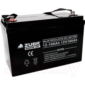 Аккумулятор лодочный Zubr Marine Gel NPG 12-100Ah (100 А/ч)